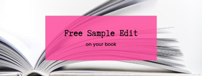 Free Sample Edit on your book